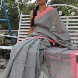 Grey and baby pink